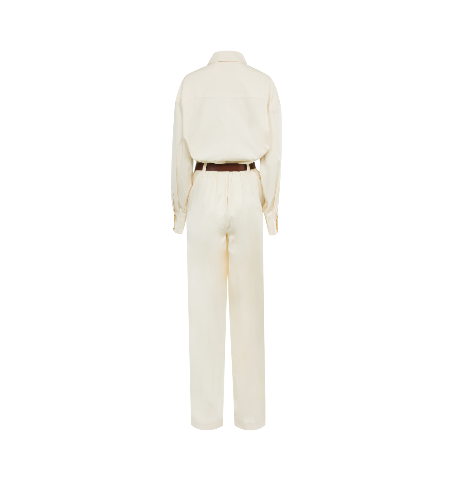 JUMPSUIT IN COTTON SATEEN