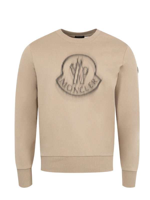 Blurred Logo Sweatshirt