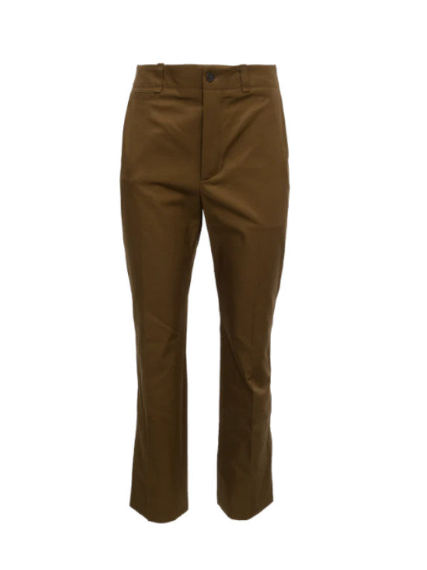 COTTON TWILL PANTS