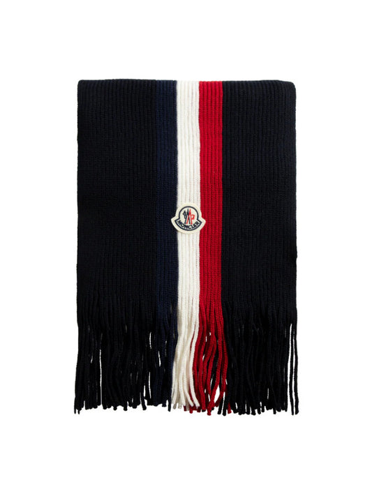 TRICOLOR WOOL SCARF