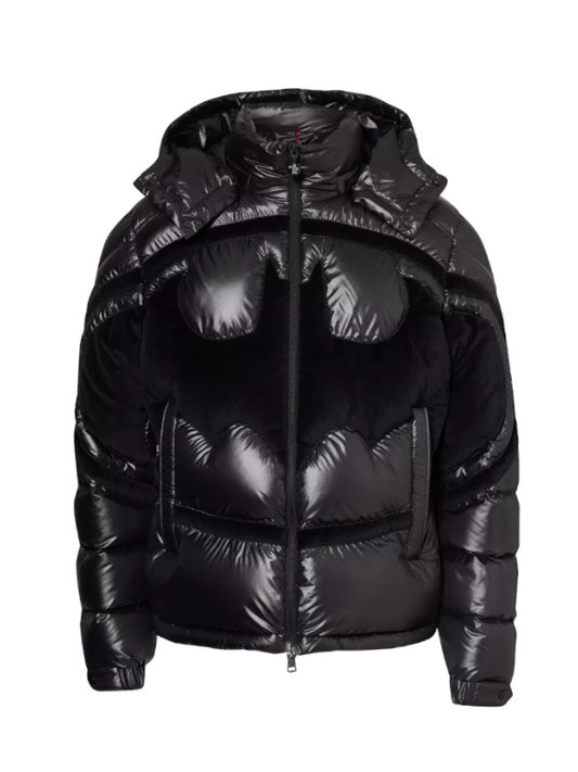 Batman-Inspired Puffer Jacket