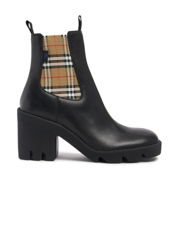 Burberry Stride leather chelsea boots