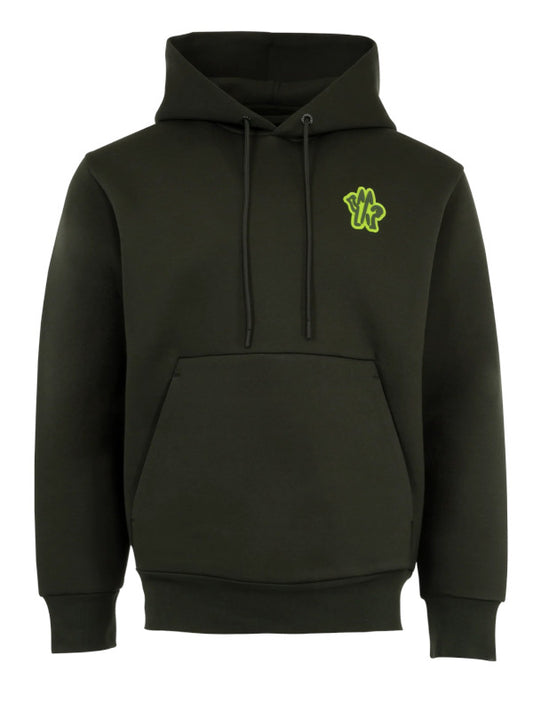 Logo Patch Neoprene Hoodie