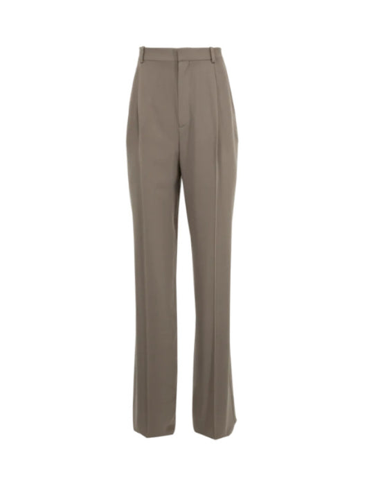 TAILORED SILK PANTS