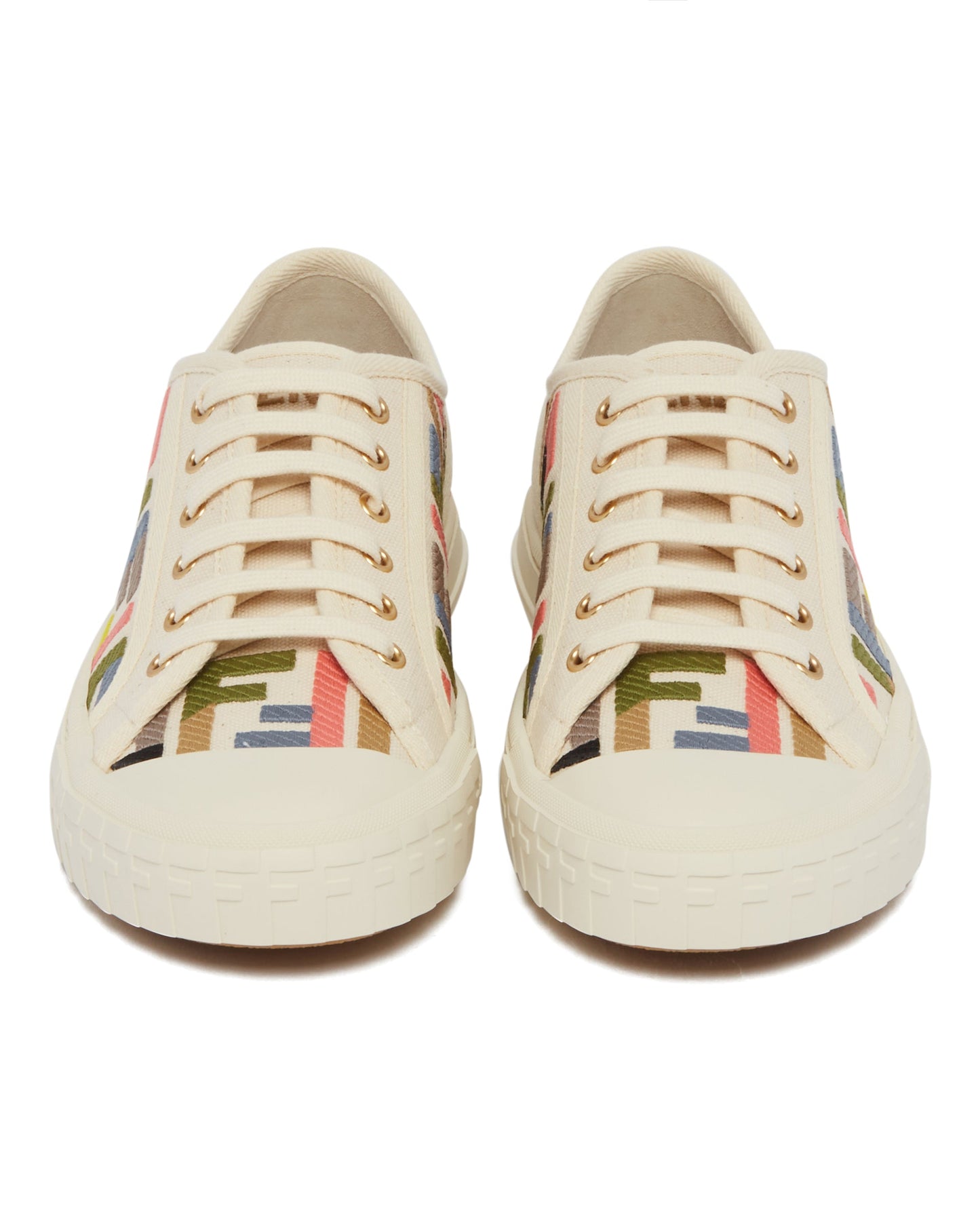 White Domino Sneakers