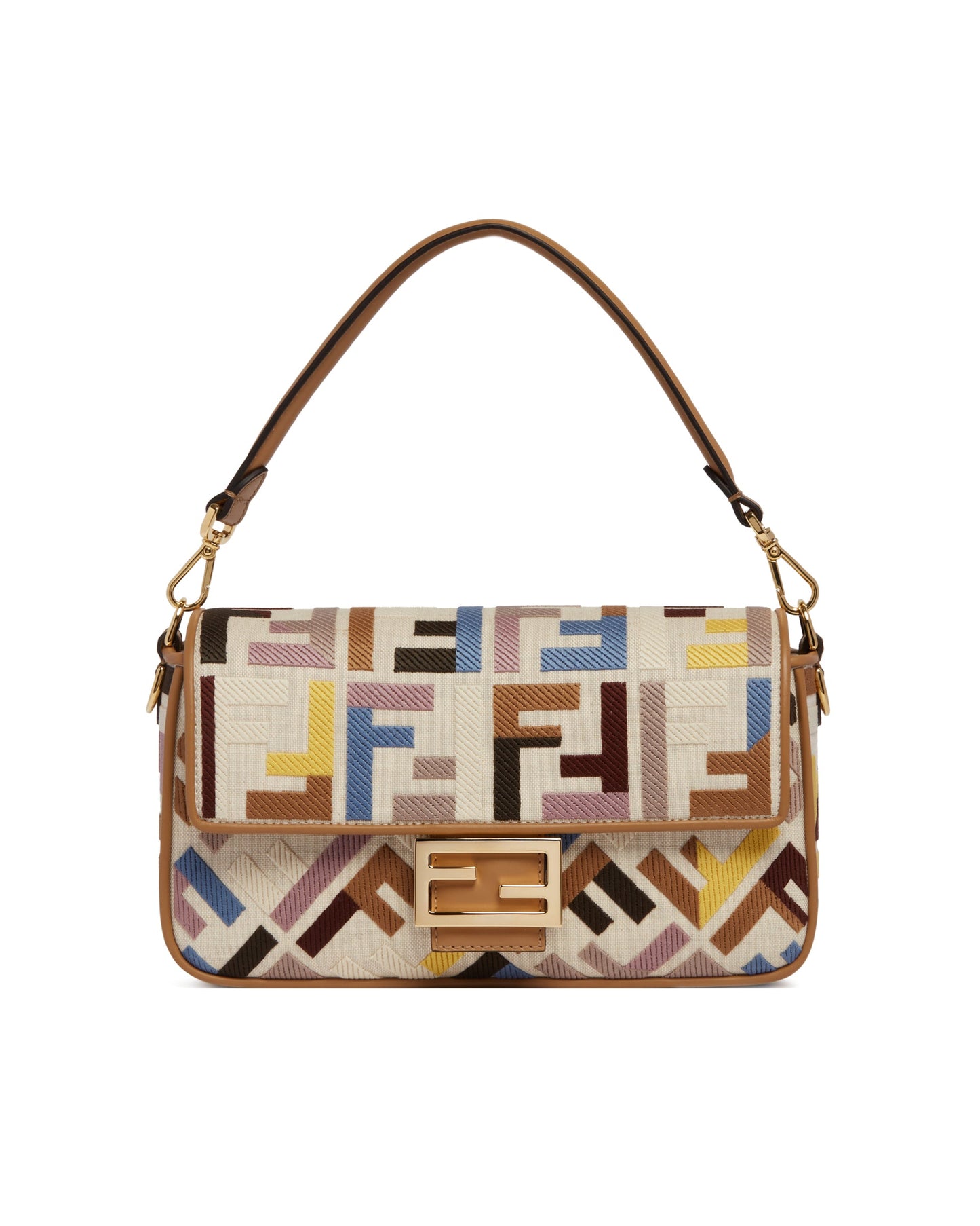 Multicolor Baguette Bag