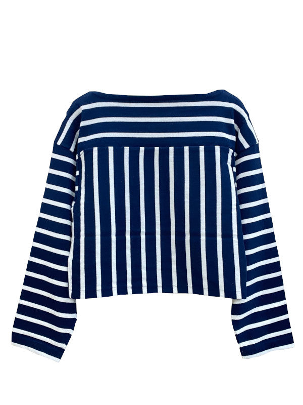 Striped cotton top