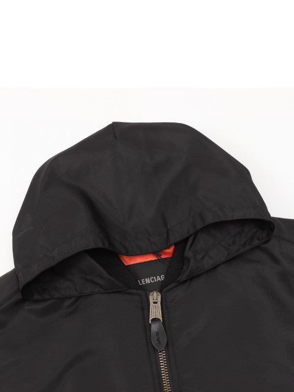 Balenciaga Oversized Hooded Jacket