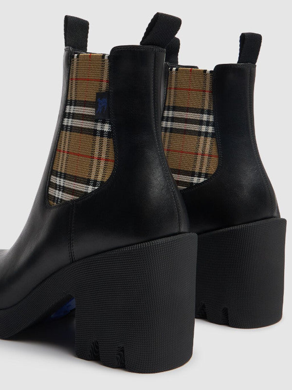 Burberry Stride leather chelsea boots