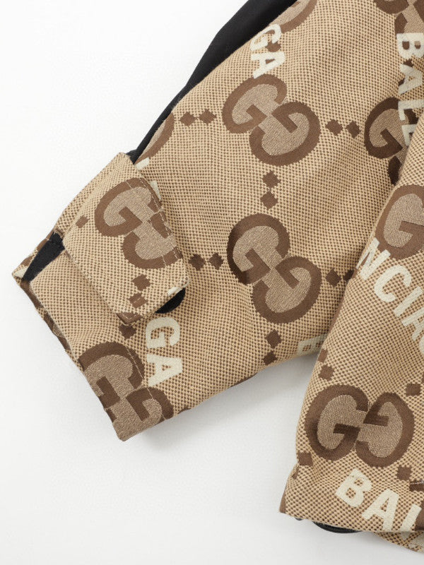 Beige Jumbo GG Canvas The Hacker Project Jacket