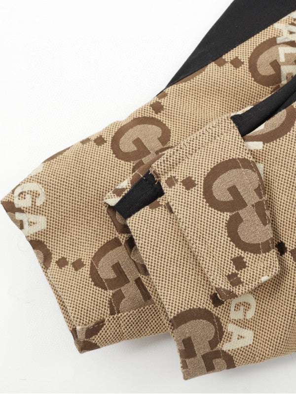 Beige Jumbo GG Canvas The Hacker Project Jacket