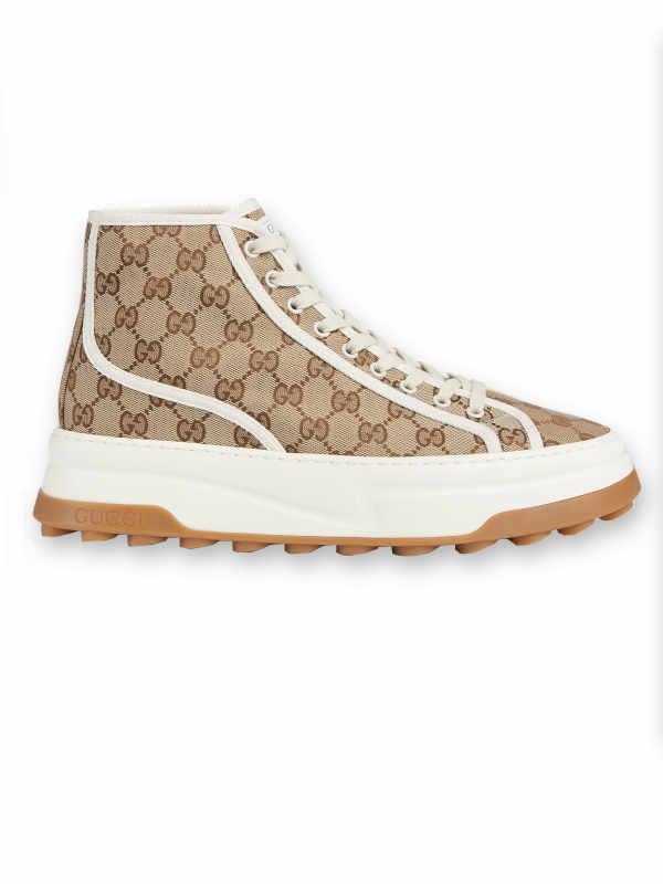 GG canvas high-top sneakers