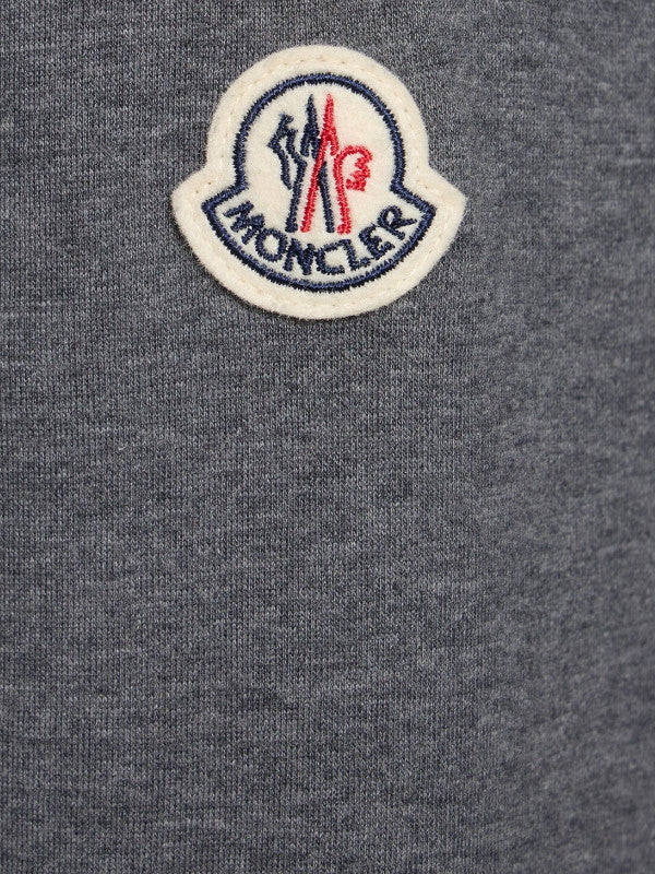 Moncler Logo light weight cotton sweatshirt