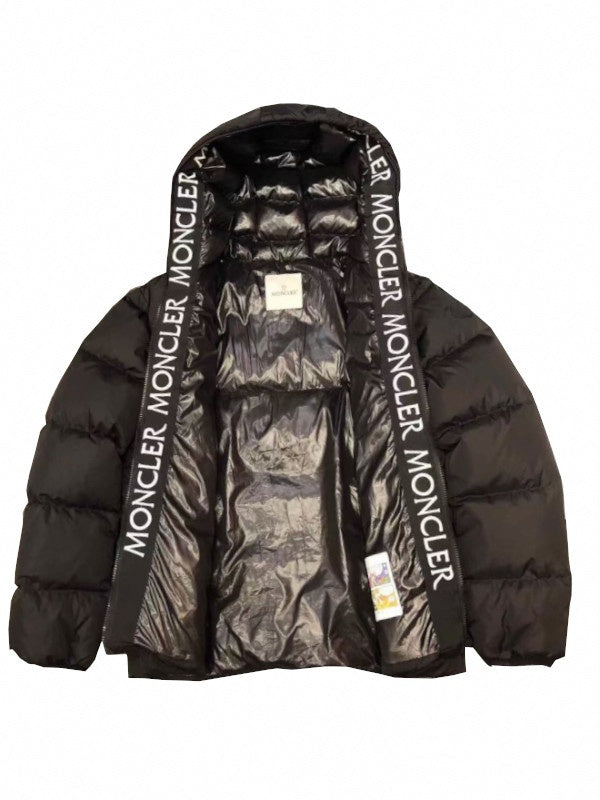 BLACK Down jacket Montcla