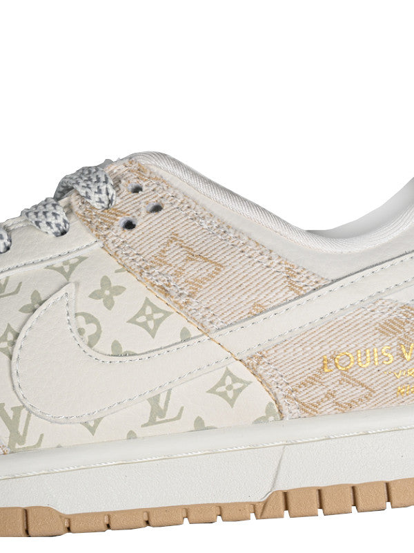 DUNK LOW SB LV WHITE/GREY/GOLD