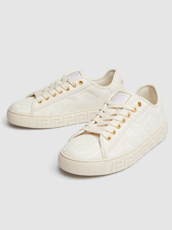 Barocco jacquard sneakers